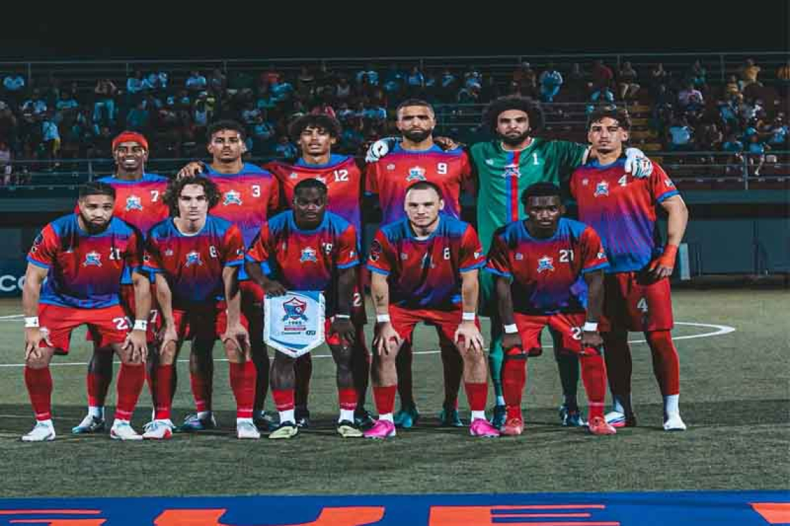 Team St. Maarten faced French Guiana